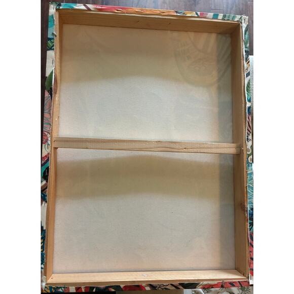 🎨 Striking Visionary Art – Signed Canvas by Mercedes Laguna - Picture 4 of 4